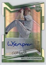 2022 Panini Elite Extra Edition 45/48 William Kempner #106 Auto 13vm