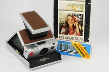 Polaroid SX70 Alpha 1 + Flash Bar + Bedienung...