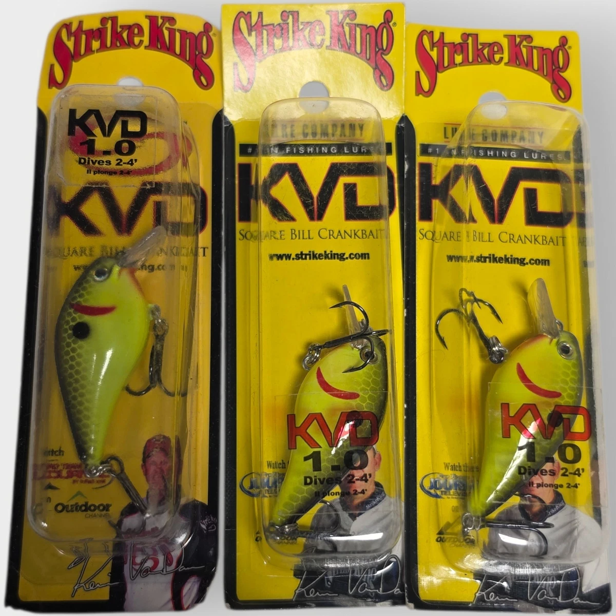 Poisson Nageur Strike King Pro Model Series 4 Crankbait - Leurre de la