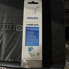 Philips Sonicare Genuine C2 Optimal Plaque Control Toothbrush Heads, 4 Heads