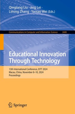 Educational Innovation Through Technology Qingtang Liu (u. a.) Taschenbuch xi
