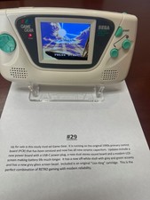 Sega Game Gear 1990s retro /Upgraded LCD, Stereo, USB-C