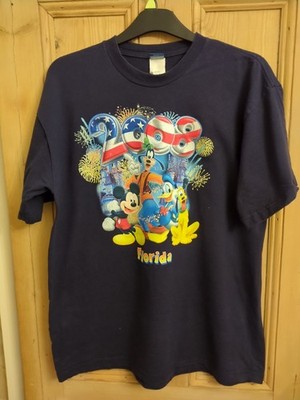 Disney Florida T Shirt 2008 Baumwolle Größe XL Grube zu Grube 23