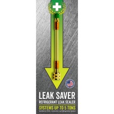 Leak Saver Direct Inject AC Leak Sealer | Fits Most HVAC Systems Up to 5 To
