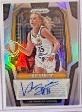 2025 PANINI WNBA PRIZM SILVER HOLO AUTOJULIE VANLOO LOS ANGELES SPARKS
