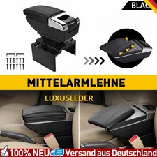 Mittelarmlehne Universal Schwarz Mittelkonsole ArmlehneStaufach für Meiste Auto