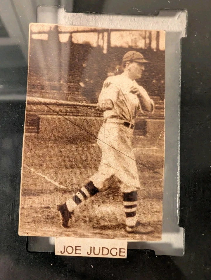 1928 Star Player Candy Joe Judge SGC Authentic Altered Ultra Rare Senators - Image 3 of 4