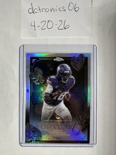 2025 Topps Chrome-Justin Jefferson Minnesota Vikings Fortune 15 F15-4 Refractor
