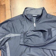 Nike Golf Windbreaker Youth M 10-12 Jacket 1/4 Zip Athlete Gorp