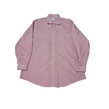 Brooks Brothers Regent Fit Red Stripe Non Iron Dress Shirt Mens 18 4 5