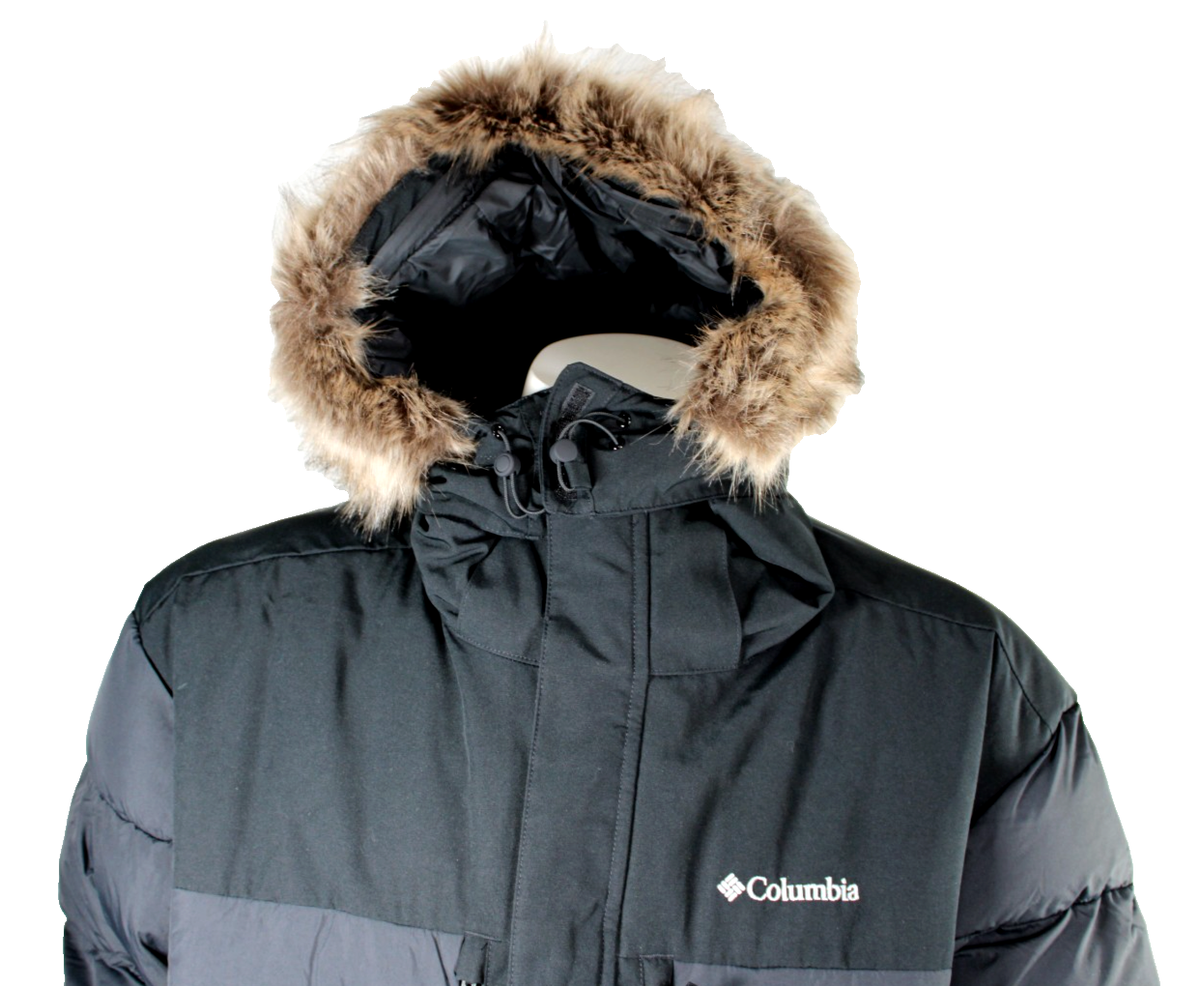 New COLUMBIA Marquam Peak II Parks Fusion Men's 1X Black Hooded