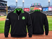 Never Worn 2026 White Sox Irish Quarter Zip From The 9/19/2026 Game: Size XL 🍀