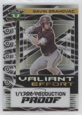 2023 Leaf Eclectic Valiant Effort 1/1 Gavin Grahovac #VE-GG1 4z8