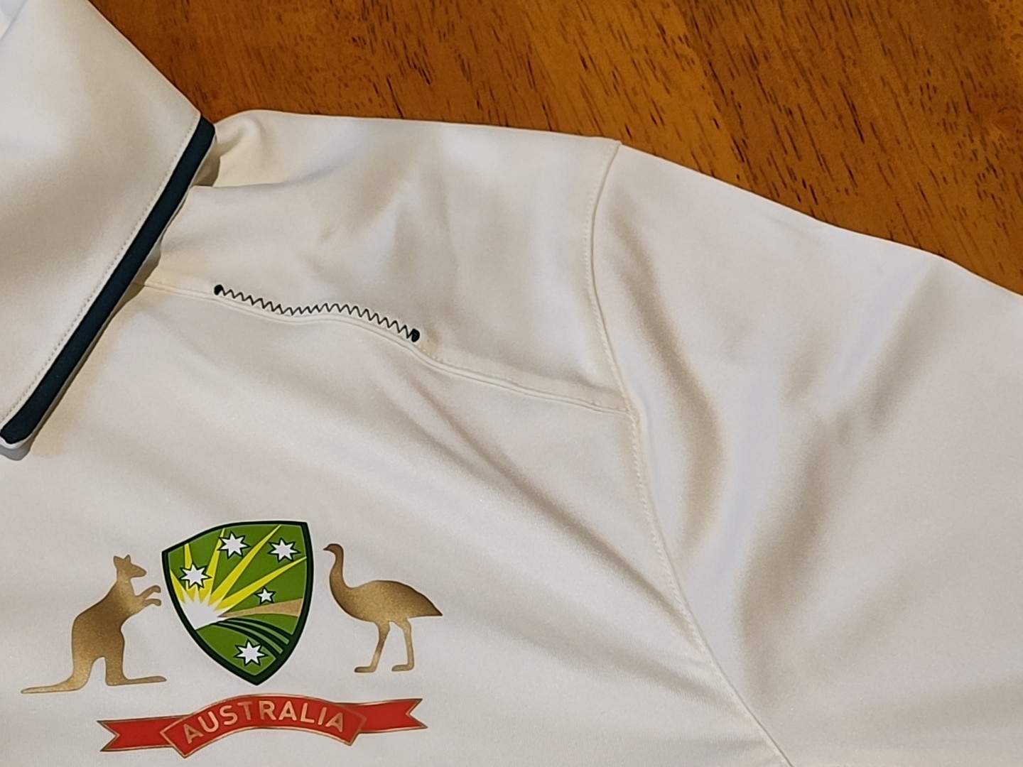 Vintage Cricket Australia Men's Polo Shirt 2008 Asics Large Sportswear Outdoors image 6