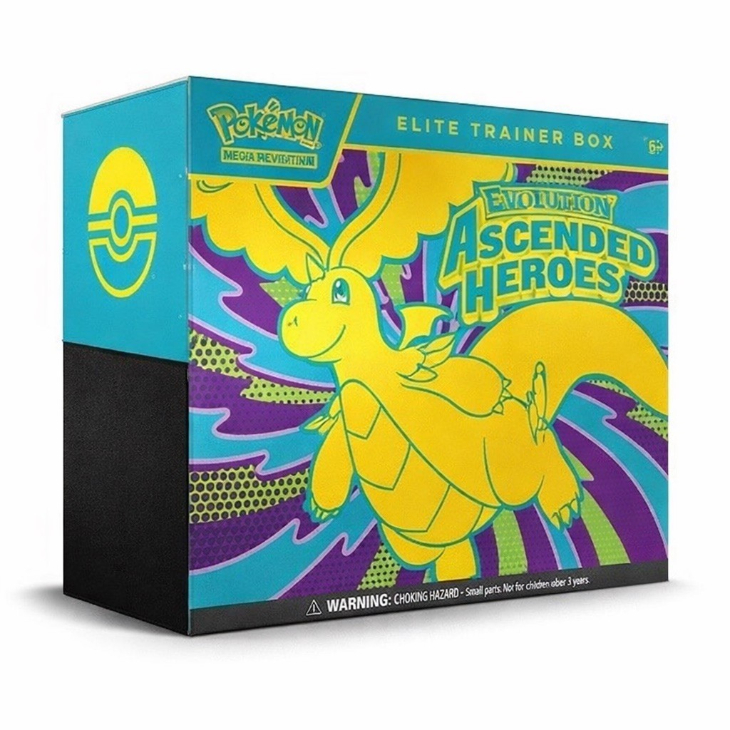 Pokemon TCG Mega Evolution Ascended Heroes Elite Trainer Box (ETB) New + Sealed