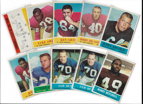 Cleveland Browns [Team] #41 1964 Philadelphia card