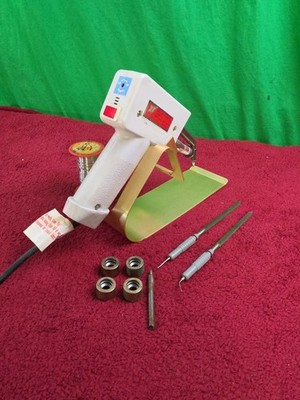 Xytronic One-Shot 2008 Desoldering Gun W/Tips Parts/Repsir Works