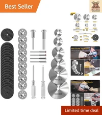 44-Piece Rotary Tool Cutting Kit - Perfect for DIY Projects & Crafting