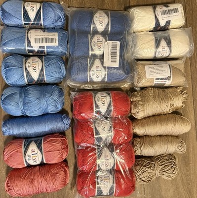 (Lot of 20) Alize Diva Plus Yarn Silky Soft Apparel Microfiber Acrylic #2 Sport