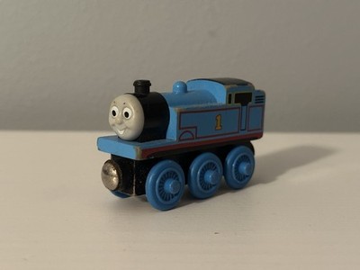 Thomas - Thomas & Friends 2002 Wooden Railway Blue Tank Engine Train Rare VTG