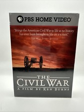The Civil War : A Film by Ken Burns DVD, 2004 NEW with WEAR FREE SHIPPING