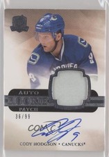 2011-12 Upper Deck The Cup Rookie 36/99 Cody Hodgson #177 Patch Auto 0c3