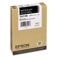 Original Epson T6138 Tinte Matte Black Stylus Pro 4400 4800 4450 Mhd 2014-2015