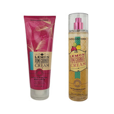 NEW Bath Body Works Lemon Pomegranate Cream Body Cream 8 oz Body Mist