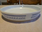 Pyrex 486-B Brittany Blue Bowl Lid Quiche Tart Baking Dish 9.5" Vintage