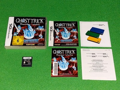 Ghost Trick Phantom-Detektiv PAL OVP CIB Nintendo DS Top Zustand 