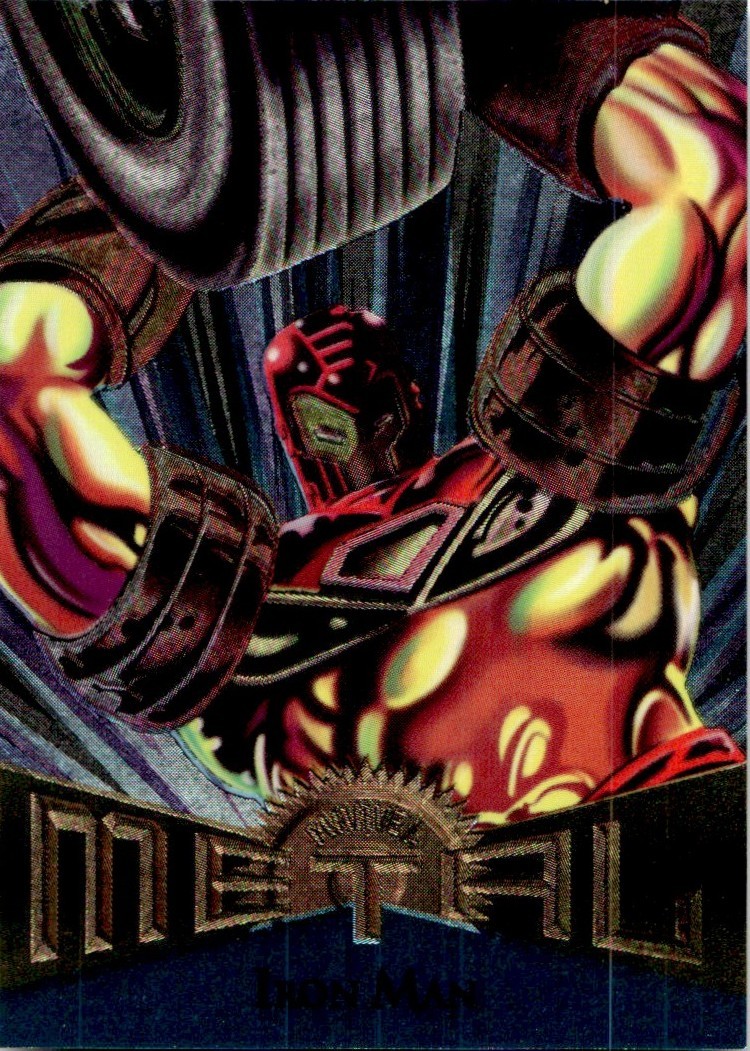 1995 Marvel Metal Iron Man #23