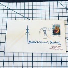 Product Image: Christmas 8c US Stamp 1973 Bethlehem SD First Day Cover Envelope Vintage FDC