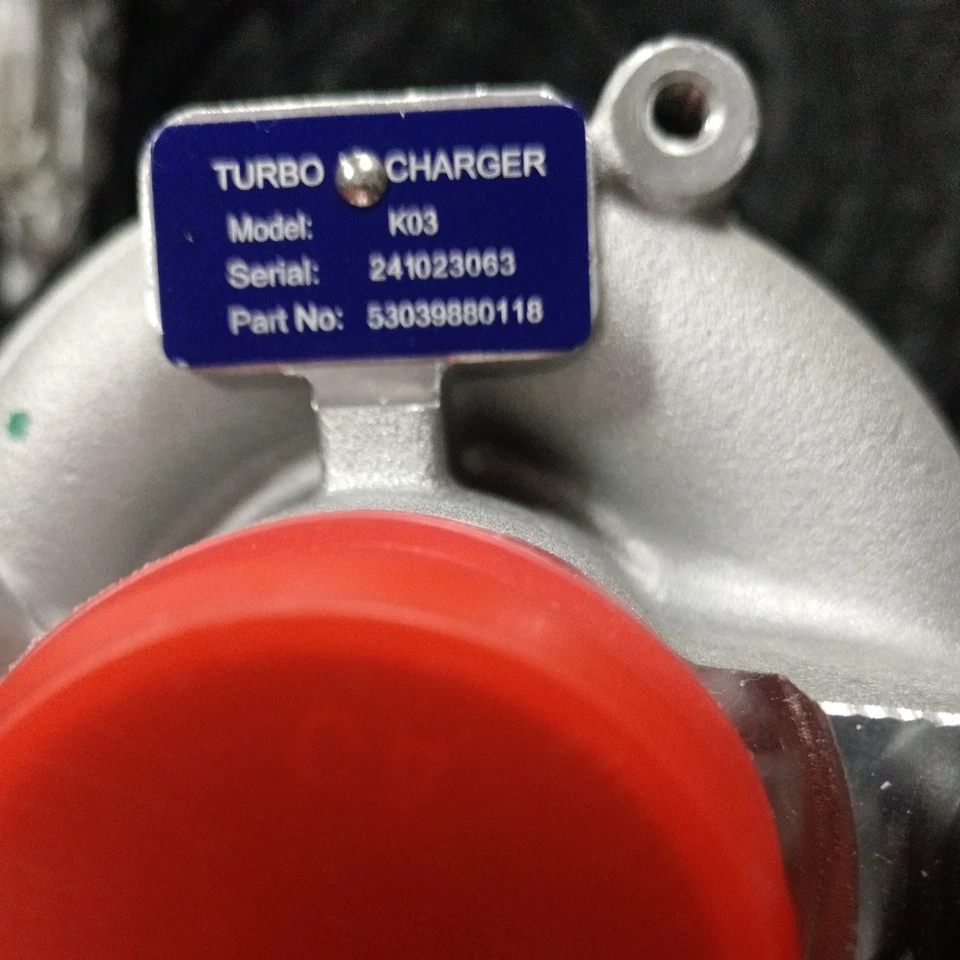 Turbo K03 para Mini Cooper Countryman S 2011-2016 1,6 L F8-011066 turbocompresor Foto 2 de 4