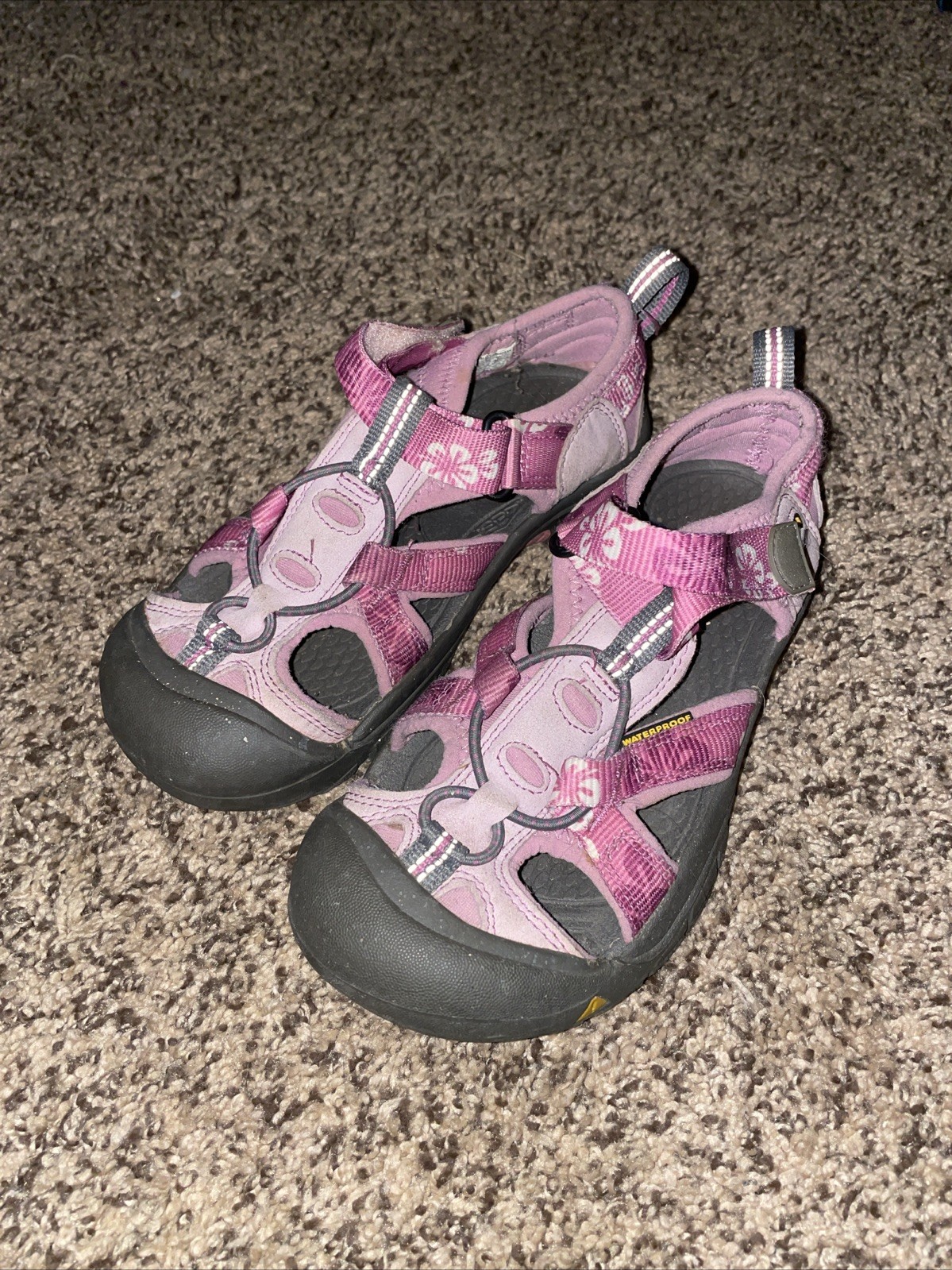 SANDALI KEEN LAVABILI GIOVANI RAGAZZE ROSA FLOREALE ?TAGLIA 2