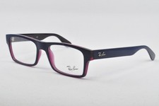 Ray Ban Eyeglasses RX7030 5398 Blue On Transparent Violet, Size 53-17-140