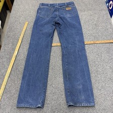Vintage USA Wrangler Jeans Men s 34x36 13MWZ Cowboy Cut Blue