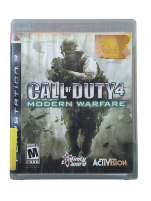 Sony PlayStation 3 Call Of Duty 4 Modern Warfare 2007 Video Game PS3