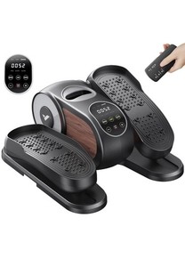 MERACH Under Desk Elliptical Ellipse Leg Exerciser for Seniors 12-Speeds Quiet