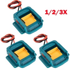 1-3Pcs Power Wheel Adapter DIY Connector Holder Dock For Makita 18V  14AWG Wire