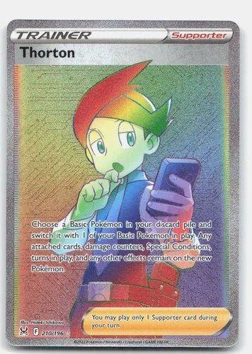 Thorton (Secret) SWSH11 210/196 Secret Rare Holofoil NM