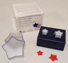 Creative Memories Mini Star Shape Maker Punch, 3/4" & 1" sizes