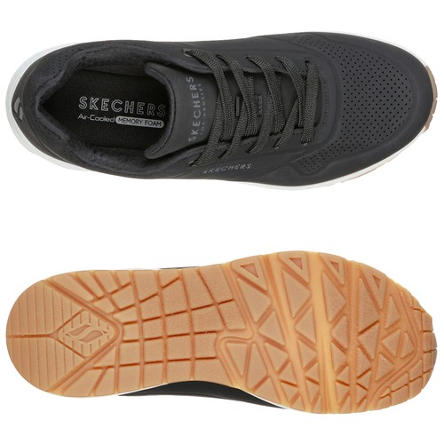 Skechers Damas Uno Stand On Air Entrenadores Espuma con Memoria Confort Plantilla Zapatos - Imagen 6 de 32