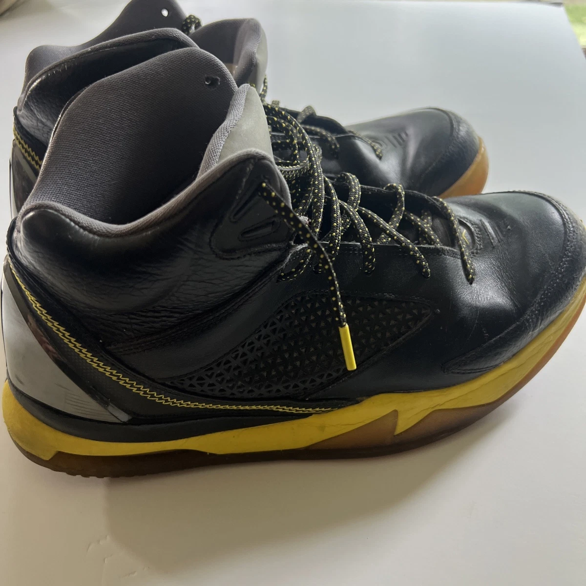 Nike Men\'s Air Jordan Flight Remix Shoes Sports Training Black SZ 9.5 Nike Men main image 3