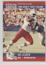 1990 Pro Set Draft Ray Agnew #678 0w8
