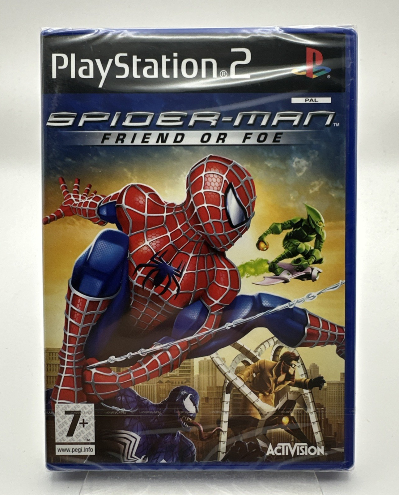 PS2 Spider-Man Friend Or Foe, New And Factory Sealed