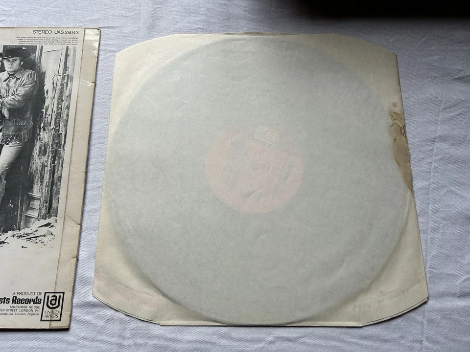 JOHN BARRY - MIDNIGHT COWBOY OST VG VINYL LP 1969 NILSSON - EVERYBODY'S TALKIN' - Image 4 of 4