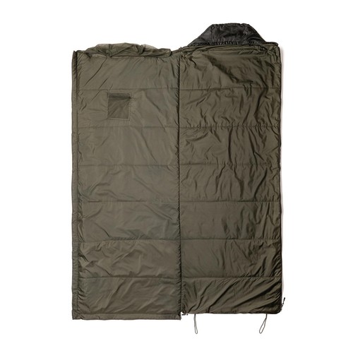 Snugpak Sleeping Bag 220cm Integrated Mosquito Net Compression Bag Olive - Picture 5 of 7