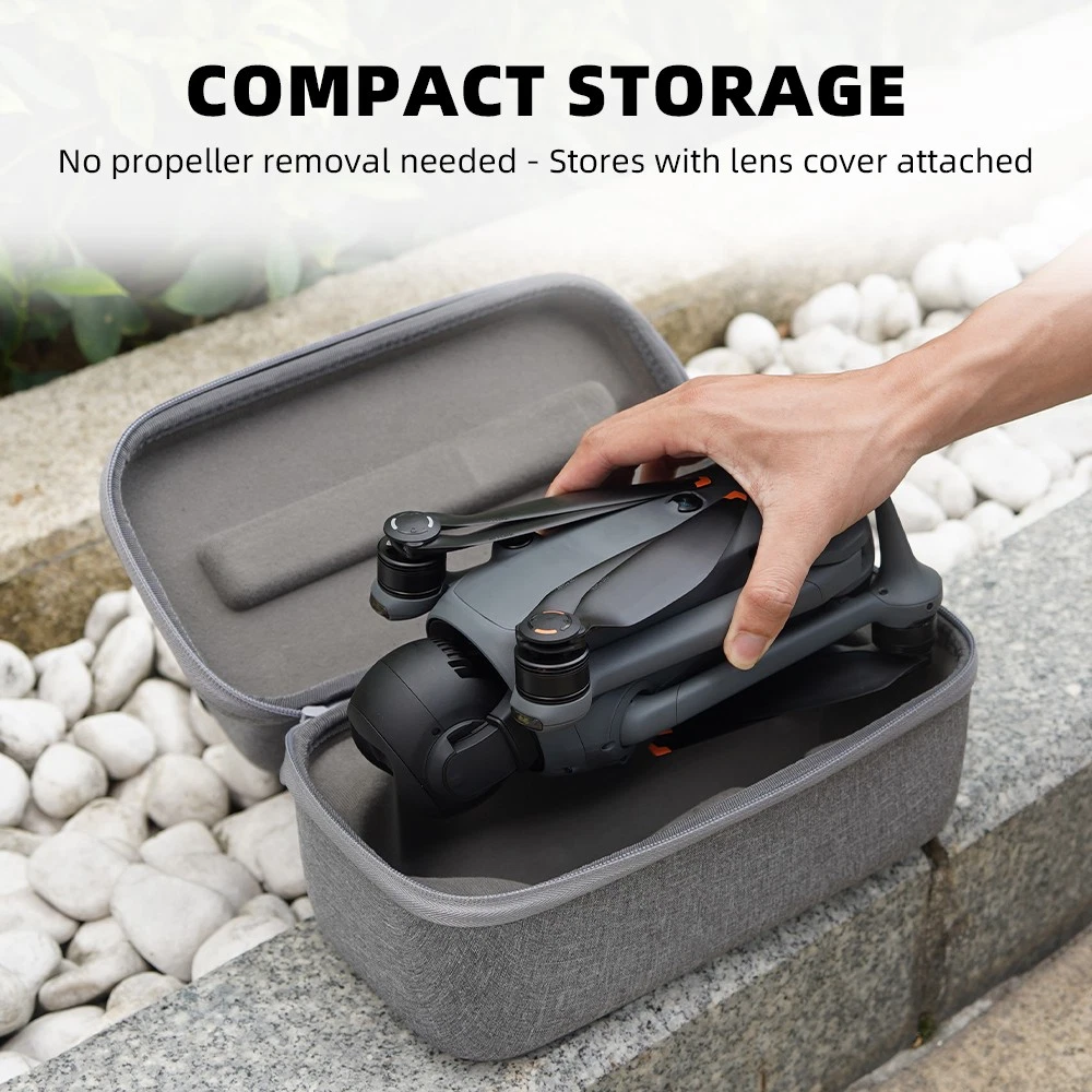 Custodia Rigida Impermeabile Per DJI Mavic 4 Pro: Valigetta Da Viaggio Con Spazio Per Drone, Telecomando RC 2, 2 Batterie E Accessori, Colore Nero - 4