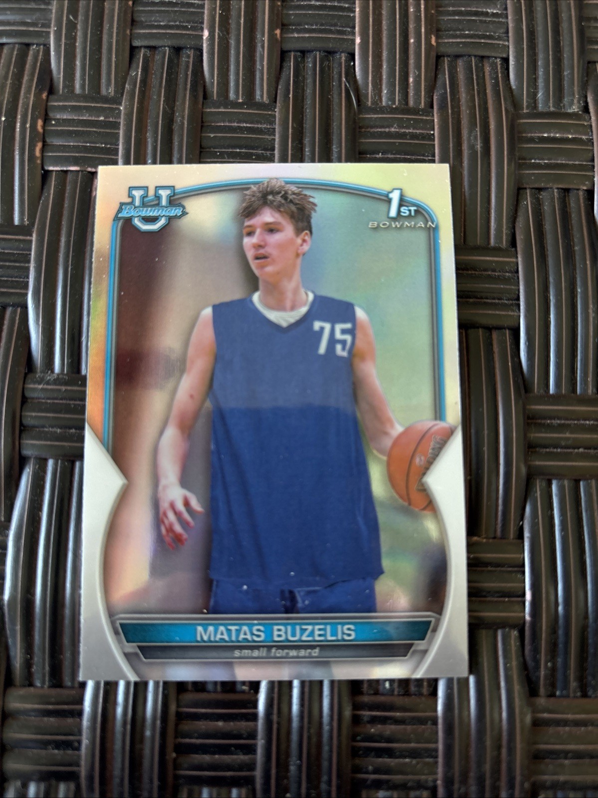 2022-23 Bowman University Chrome - Matas Buzelis #84 Refractor (RC)