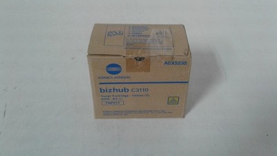 Konica Minolta Toner Ctg TNP-51, Yellow A0X5235 for Konica Minolta bizhub C3110